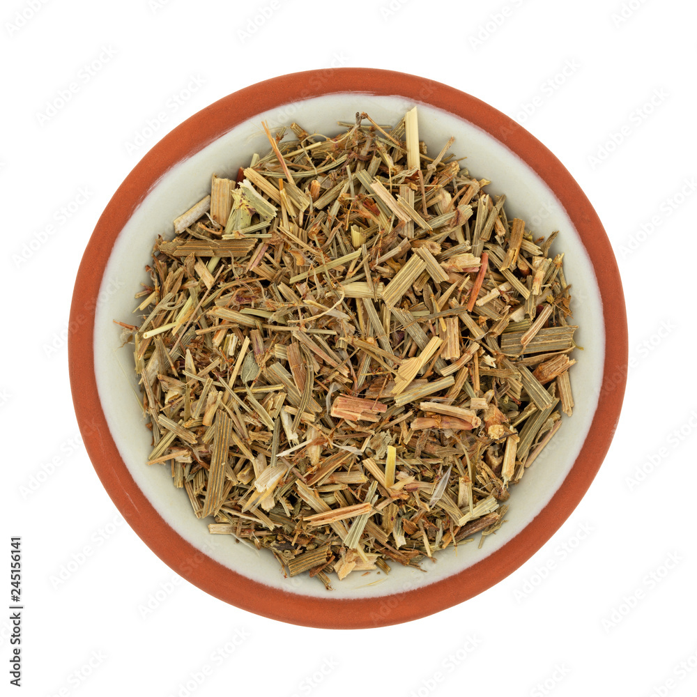 Top view of organic cut sheep sorrel in a bowl Top view of organic cut sheep sorrel in a bowl