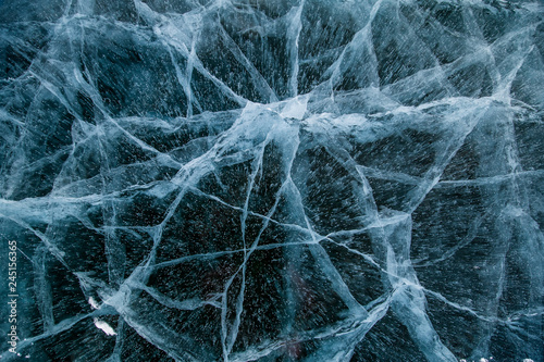 Blue ice of Baikal