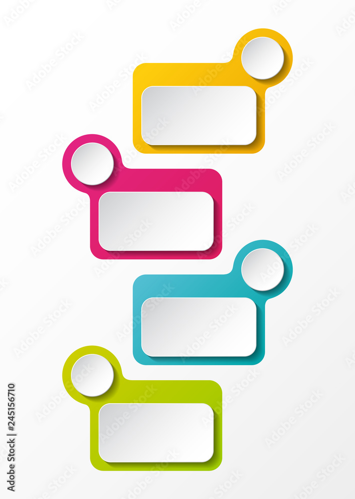 Business infograph with empty boxes. Vector. Business infograph with empty boxes. Vector.