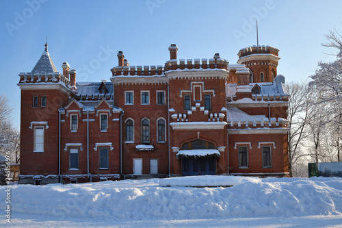 Oldenburg castle on winter sunny day, Russia, Ramon