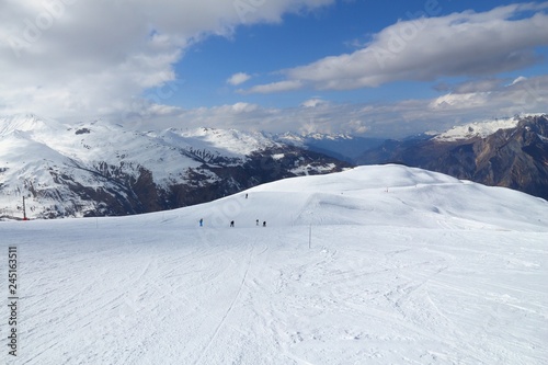 Valloire ski piste