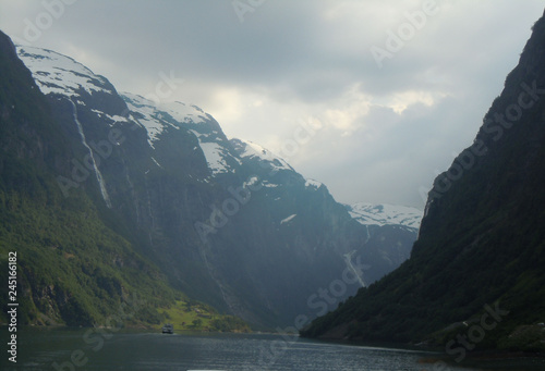 an amazing fjord in norway