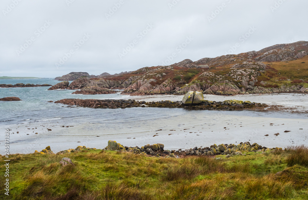 Shore at western point of the Isle of Mull, Scotland