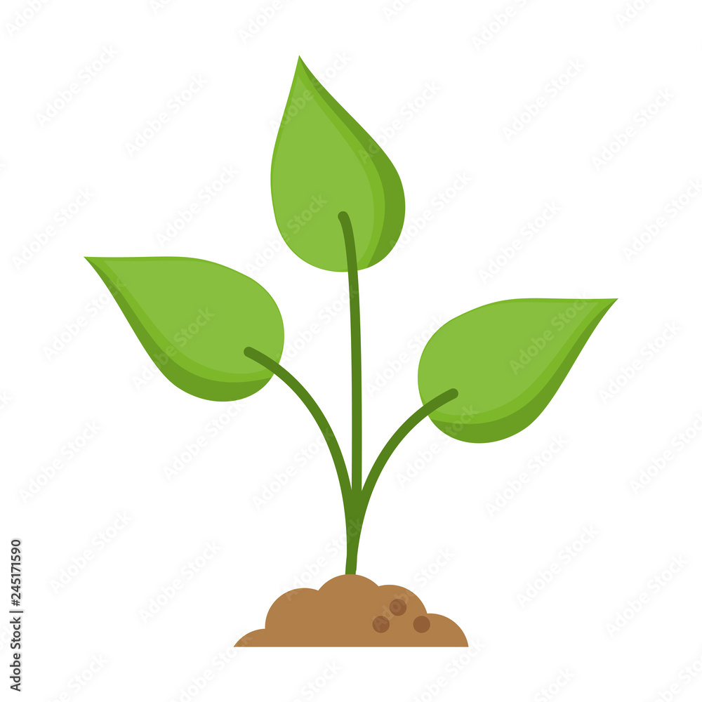Plant natural symbol Plant natural symbol