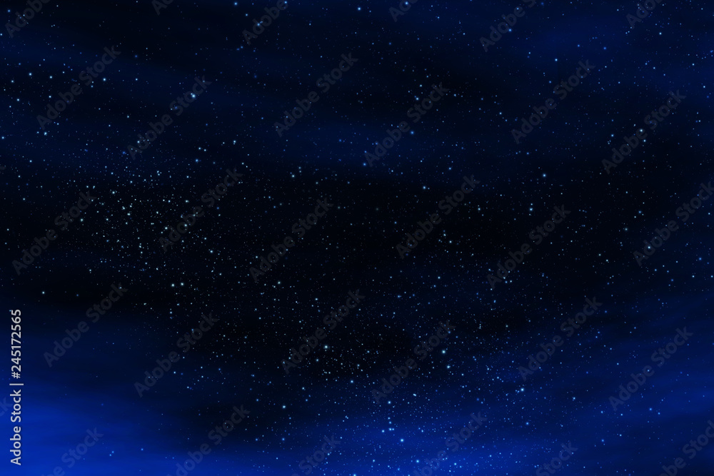 Space galaxy background 3d rendering