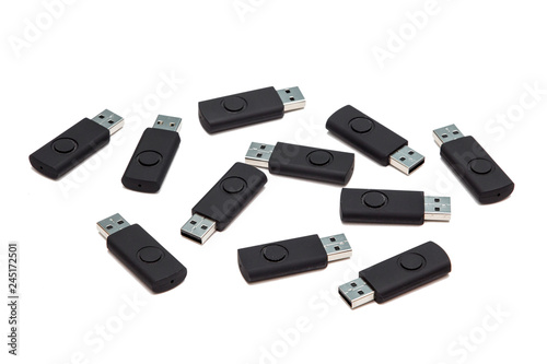 Fényképezés Black USB flash drive