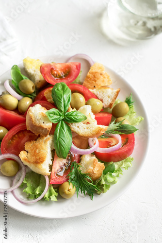 Panzanella Tomato Salad