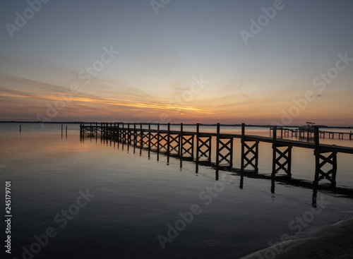 Peaceful Sunset on Indian River Lagoon