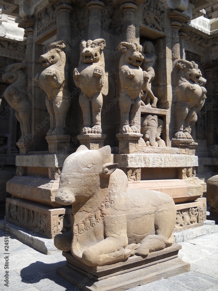 Kanchipuram Kailasanathar Temple India