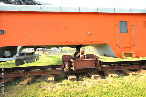 Förderbrücke F60, Gleisrückmaschine photo