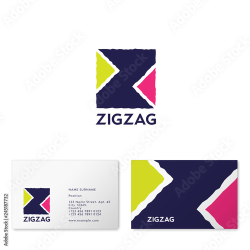 Free Download Z letter. M origami monogram consist of red ribbon. Web, UI icon. - GFXLoad