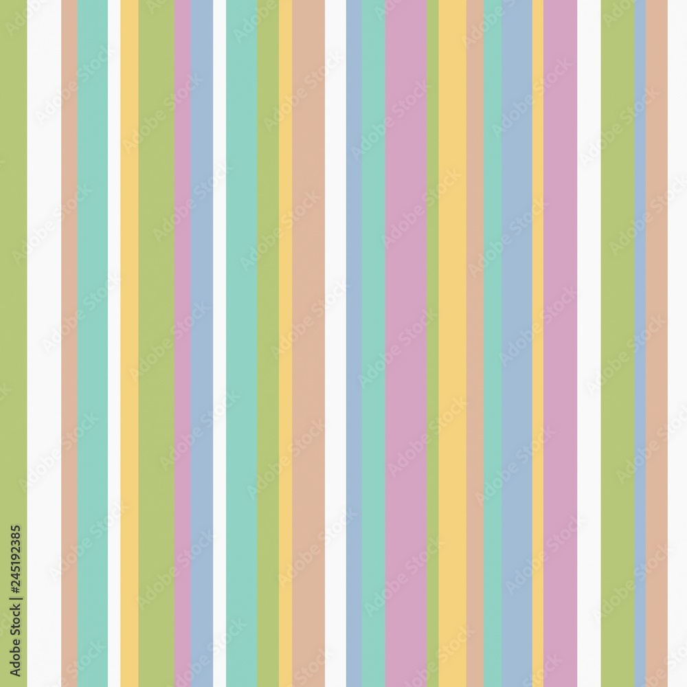 Seamless texture with colorful parallel stripes. Straight vertical lines in pastel colors. Seamless texture with colorful parallel stripes. Straight vertical lines in pastel colors.