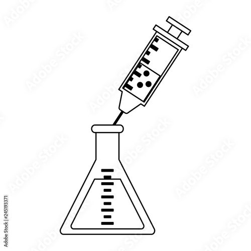Medical and healthcare elements black and white