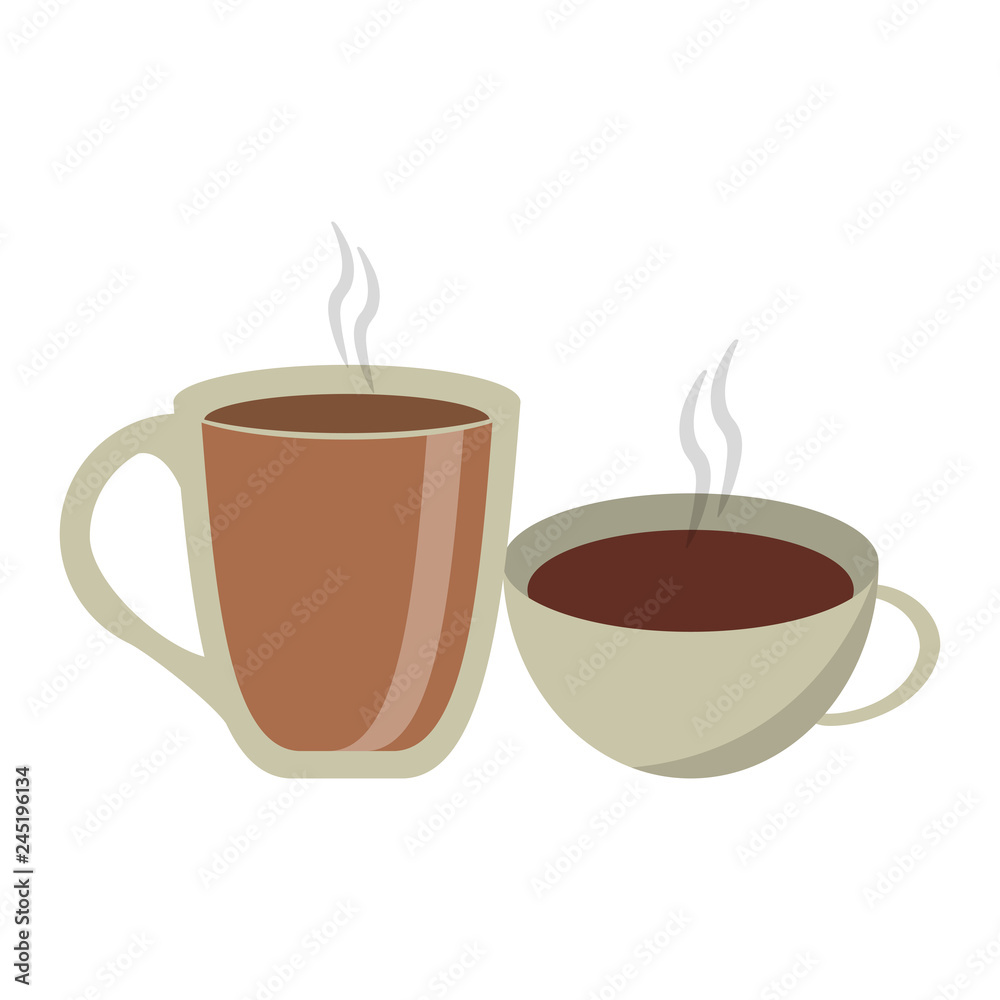 Obraz premium Coffee drinks concept