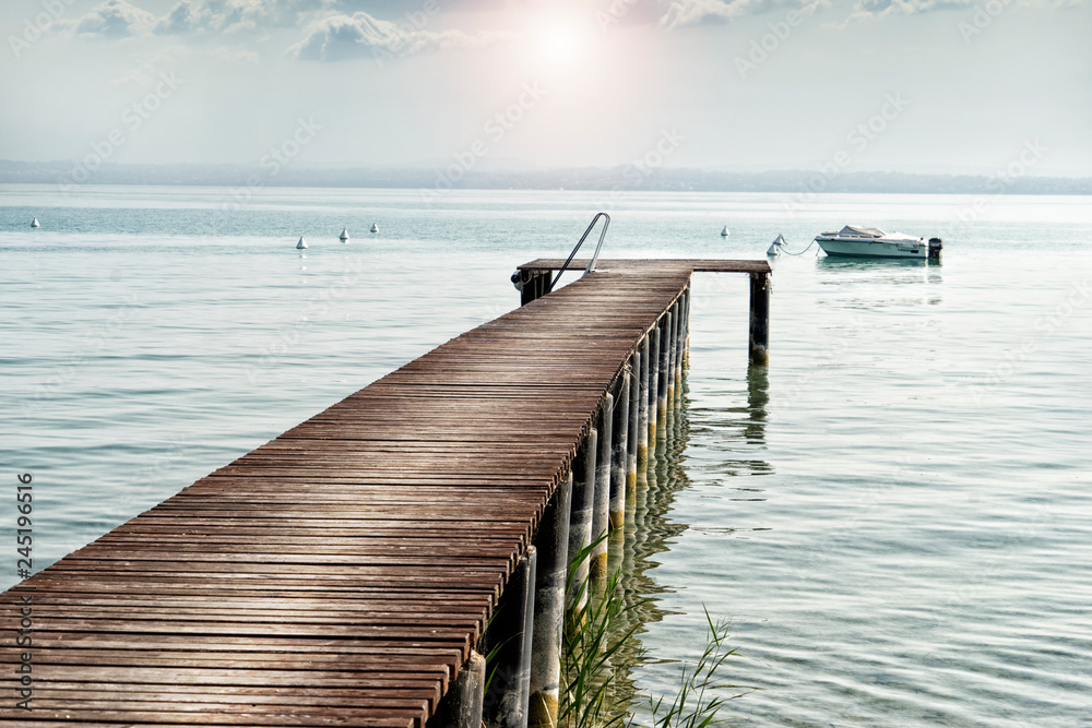 Obraz premium Garden See. Garden Sea. Italien. Italy.