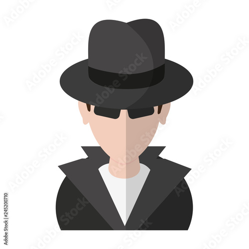 Thief hacker avatar symbol