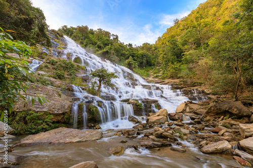 Mae Ya Waterfall  Doi Inthanon National Park  Chiang Mai  Thailand