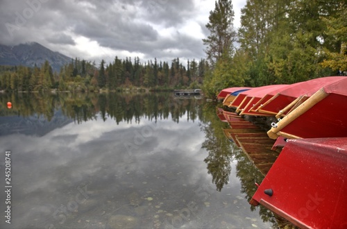 Bergsee Strbske Pleso, Slowakei