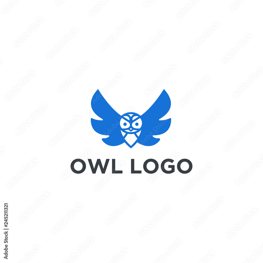 Owl Logo Template Design Vector, Emblem, Design Concept, Creative Symbol, Icon Owl Logo Template Design Vector, Emblem, Design Concept, Creative Symbol, Icon