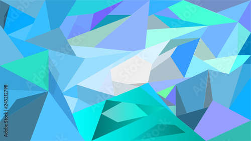 Light blue  triangle mosaic texture