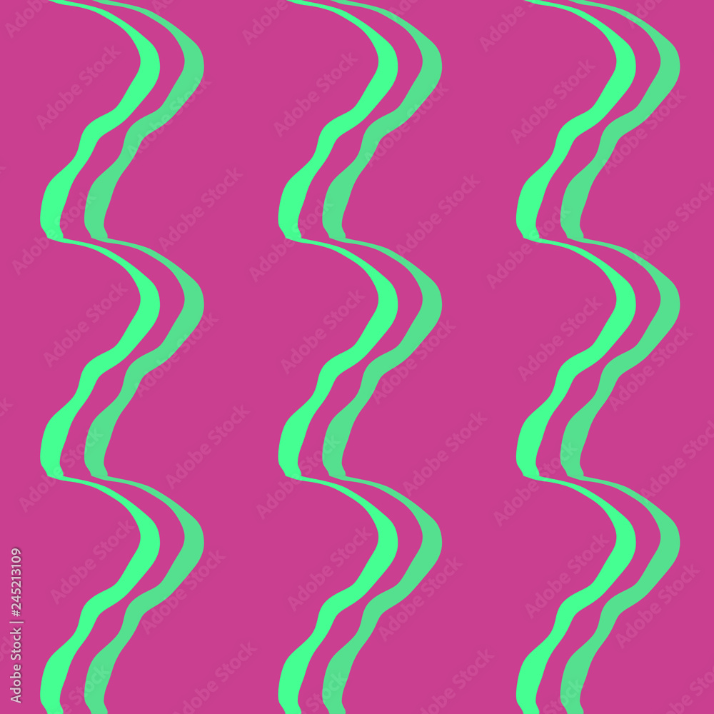 Seamless pattern background with multi-colored wavy lines. Seamless pattern background with multi-colored wavy lines.