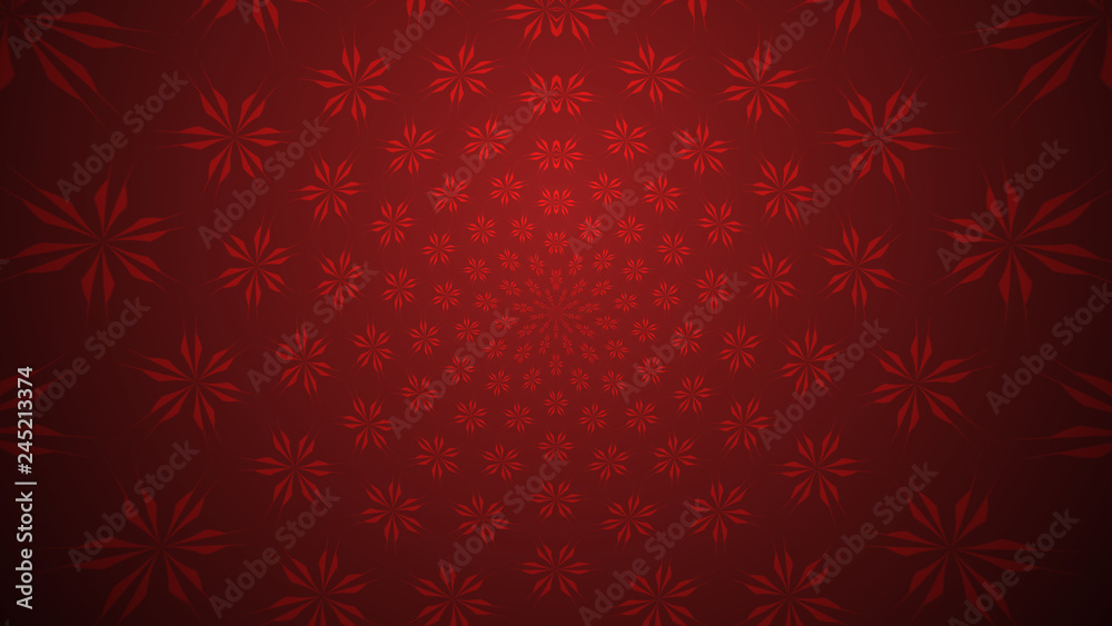 Background with a colorful, diverse cyclic pattern.