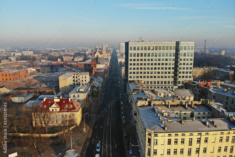 Obraz premium The city of Lodz, Poland