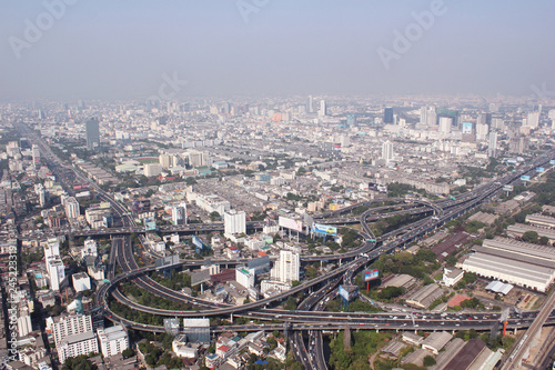aerial view of the city © paig