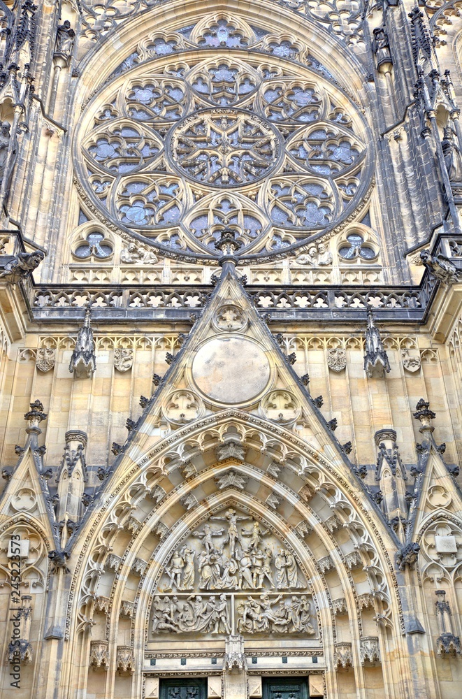 Fototapeta premium Burganlage Prag