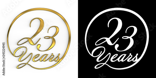 Golden number twenty-three years
