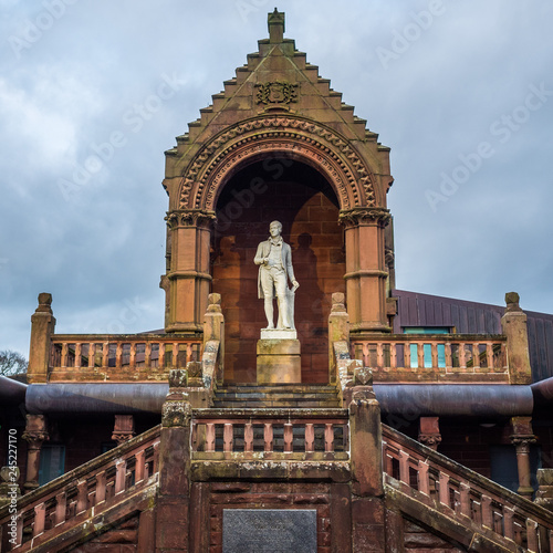 Rabbie Burns Statue photo