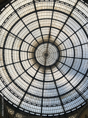 dome of the gallery milan