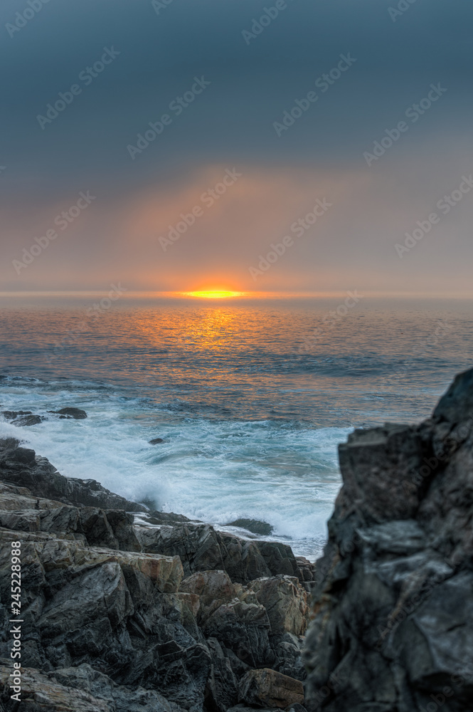 Sunrise Over the Atlantic Ocean Sunrise Over the Atlantic Ocean