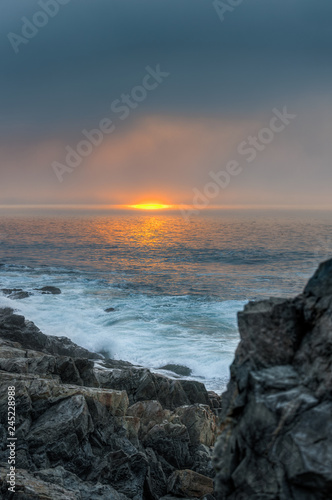 Sunrise Over the Atlantic Ocean © hkuchera