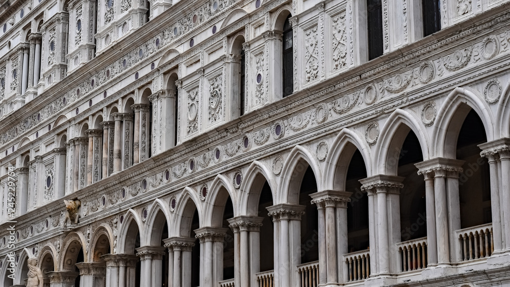 Doge's Palace Architecture Exterior