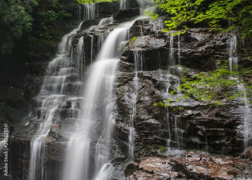 Soco Falls Near Cherokee