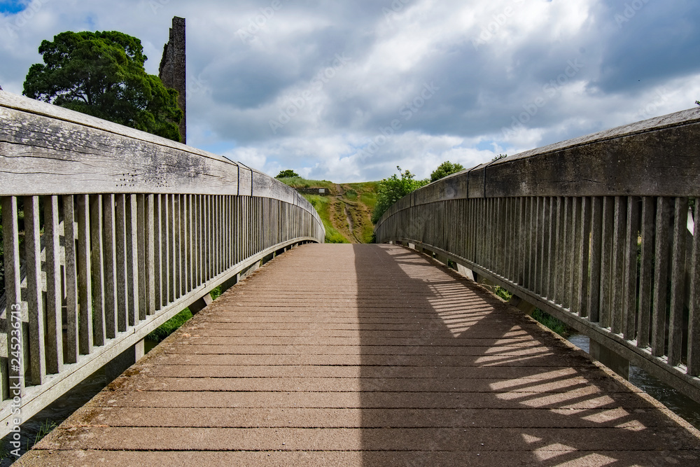 Walking Bridge at Trim Castle