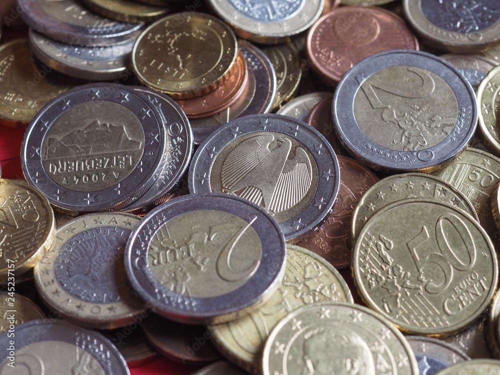 Euro coins, European Union Euro coins, European Union