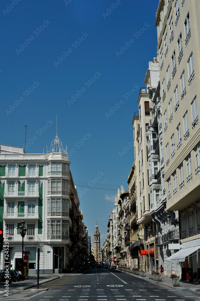 Stadtbild von Valencia in Spanien