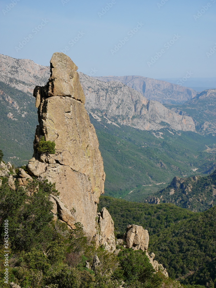Supramonte and the gorge of Su Gorropu, Sardinia Italy