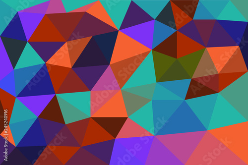 pastel triangles