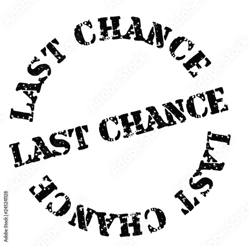 Last Chance stamp