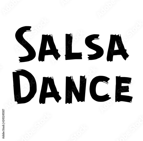 salsa dance label