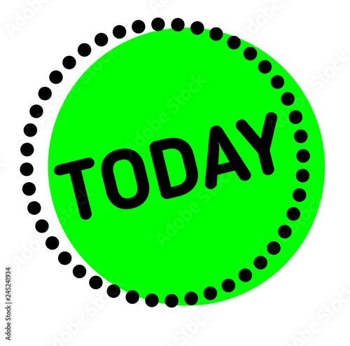 Today label