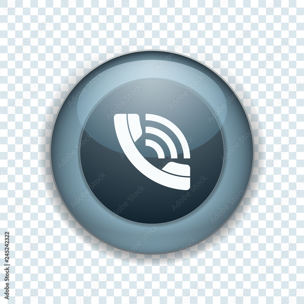 Contact Call Phone button illustration Transparent Vector background Contact Call Phone button illustration Transparent Vector background