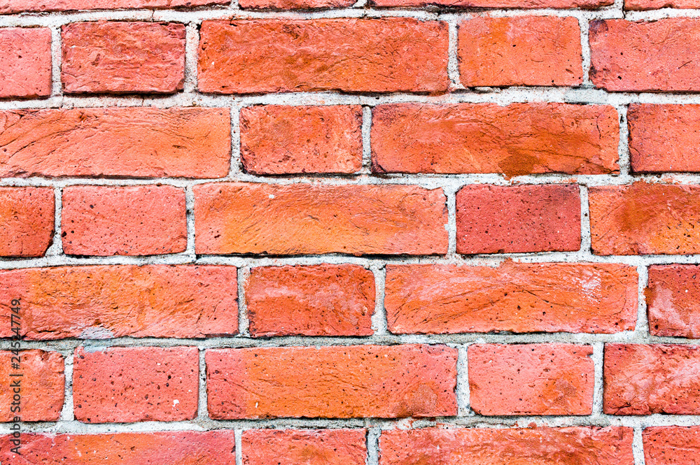 Obraz premium Vintage old brick wall texture, great design for any purposes.