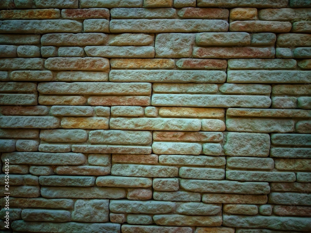 Obraz premium the vintage brick wall texture background