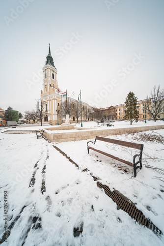 View of Szekszard, Bela ter