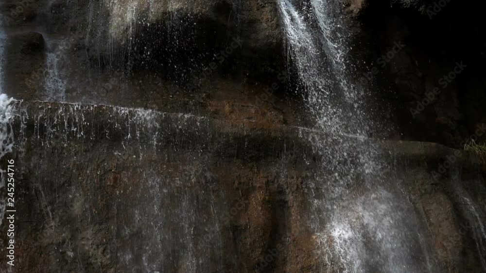 Wild Waterfall Splash Detail Wild Waterfall Splash Detail