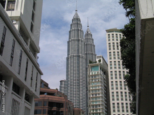 Towers in Malaysia. City of Kuala Lumpur. Year 2003